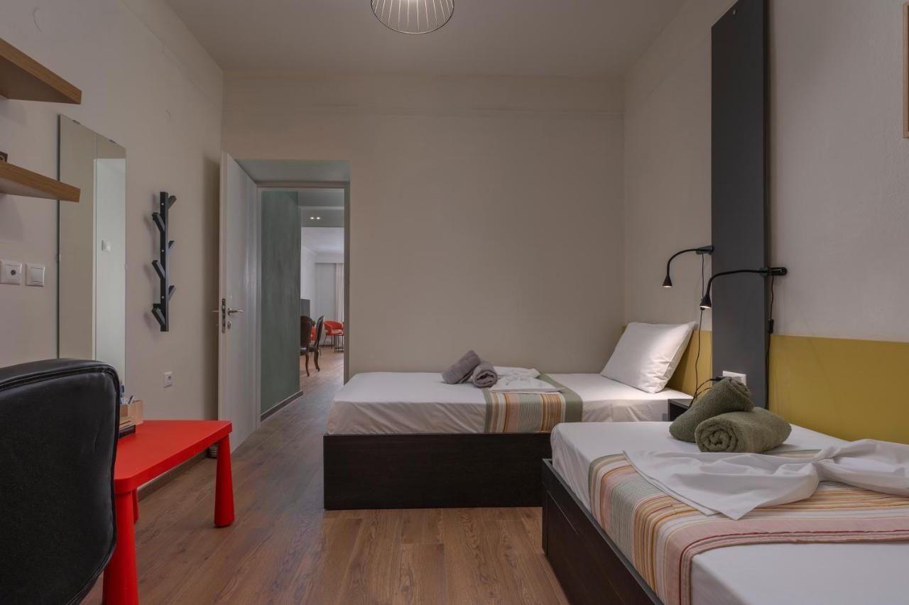 Estia Thessaloniki Apartment, Cozy, Spacious, Sunny, 2 Rooms-5 Beds Exterior foto