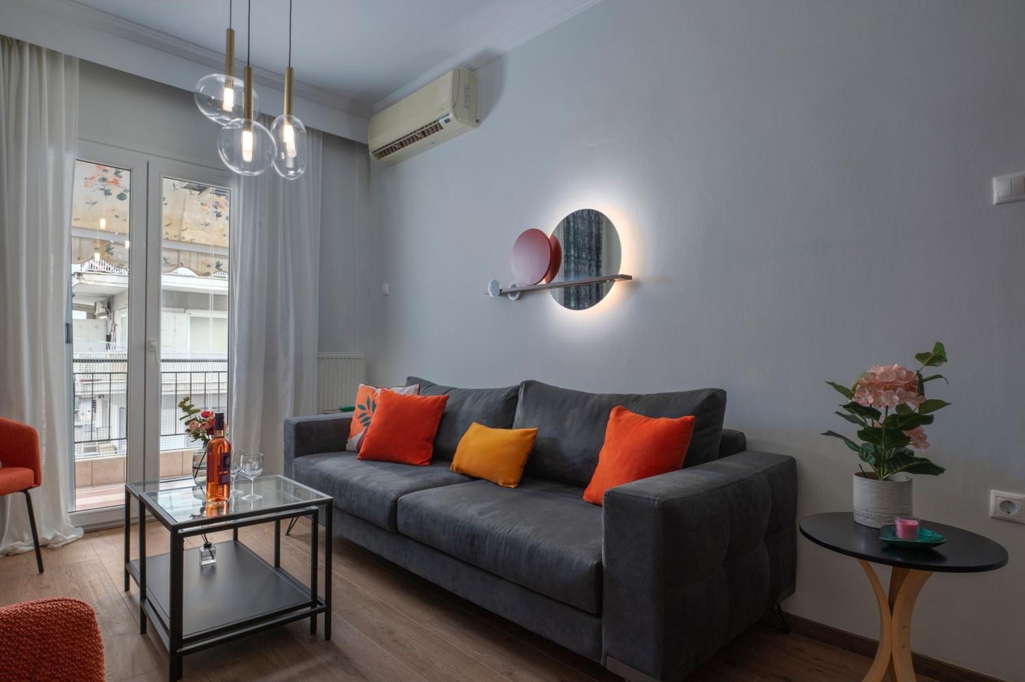 Estia Thessaloniki Apartment, Cozy, Spacious, Sunny, 2 Rooms-5 Beds Exterior foto